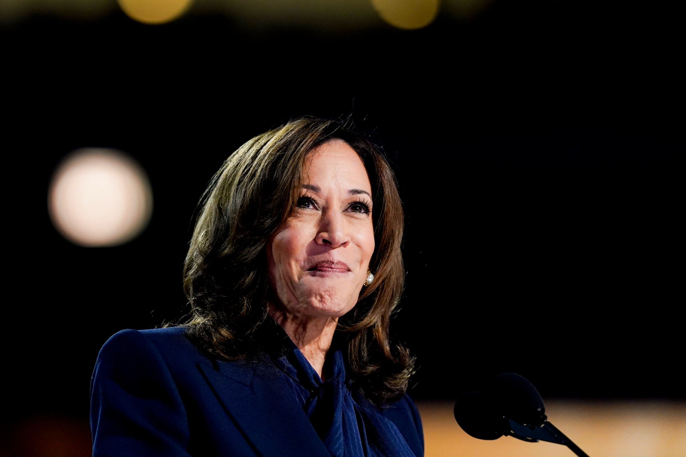 The moment when Kamala Harris’s speech came alive