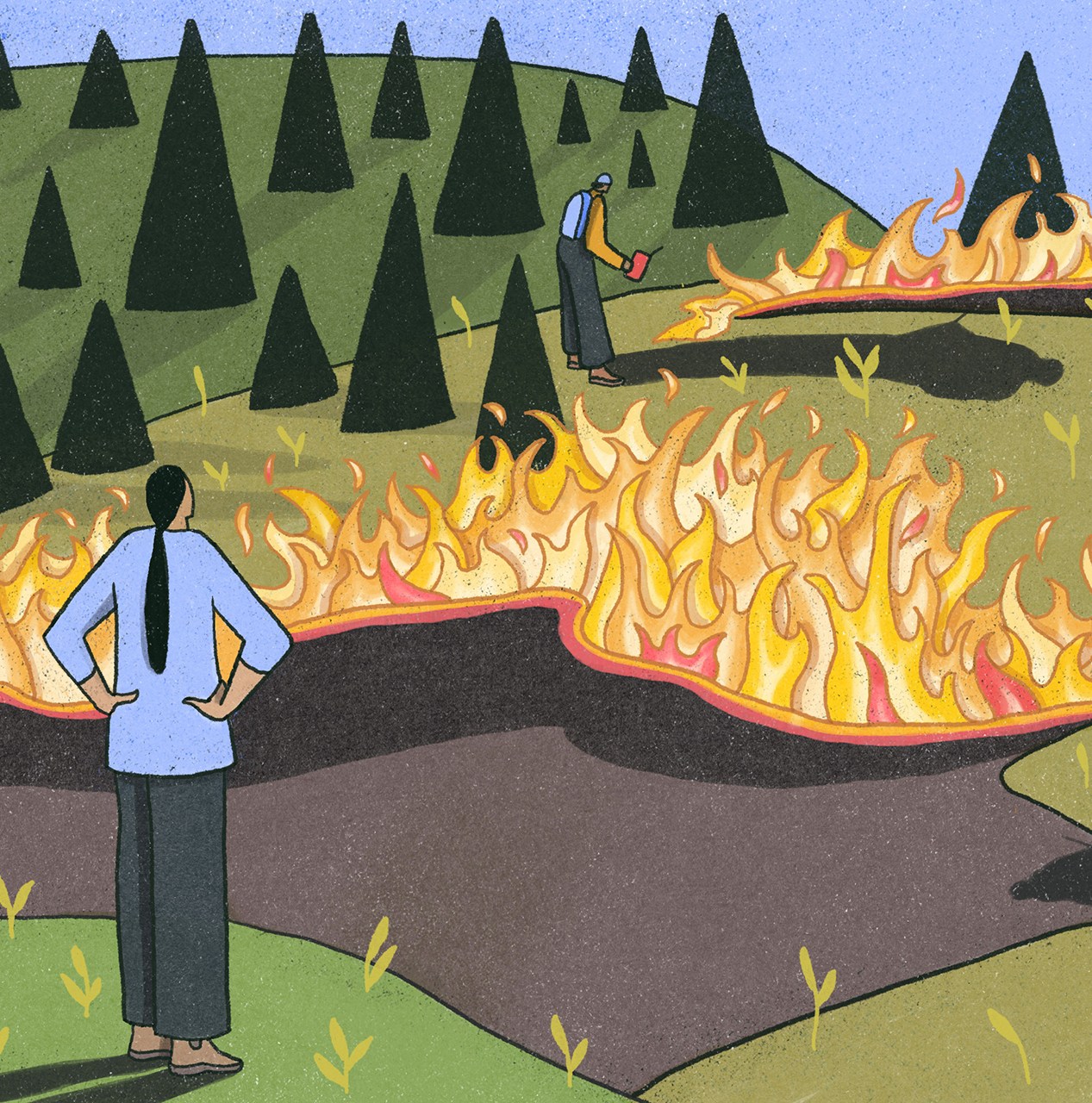 We’re in a deadly cycle of mega fires. The way out is to burn more.
